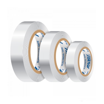 图片 ROYU PVC Electrical Tape White - RET104/W