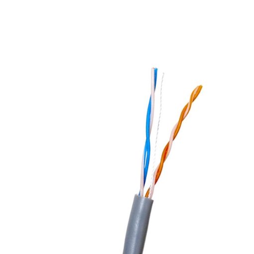 图片 ROYU Network Cable 2 Twisted Pairs, Category3, UnshieldedTwisted Pair, Grey Jacket - RCAT3UTPGY305