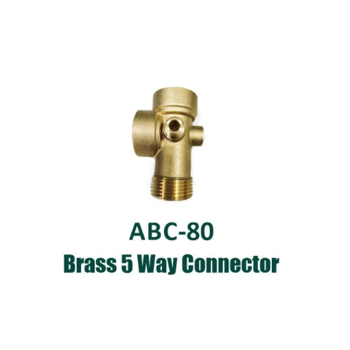 图片 ARMADA Brass 5 Way Connector - ABC-80