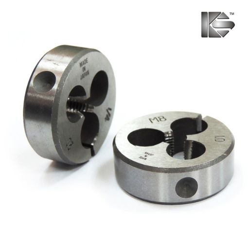 图片 KS Adjustable Round Split Die (Carbon Steel) - RD-1/4NC20