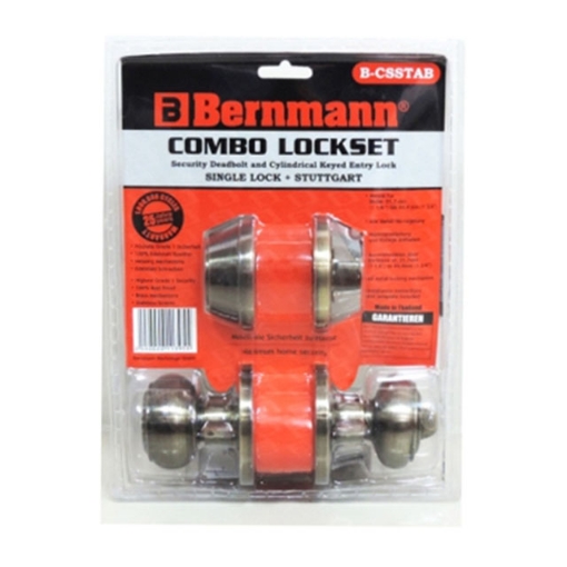 图片 BERNMANN Stuttgart+H800AB Double Deadbolt Lock B-CDSTAB