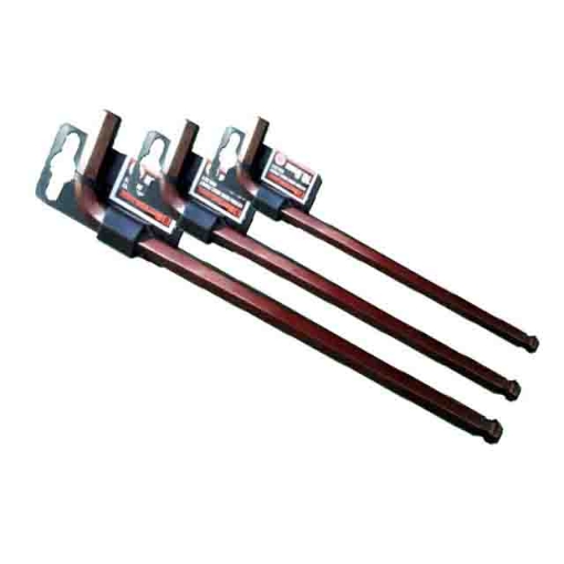 图片 BERNMANN Extra Long Ball Point Hex Key - B-33-015SR