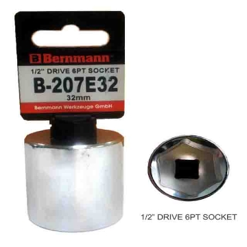 图片 BERNMANN 1/2" Drive 6PT Socket B-207E10