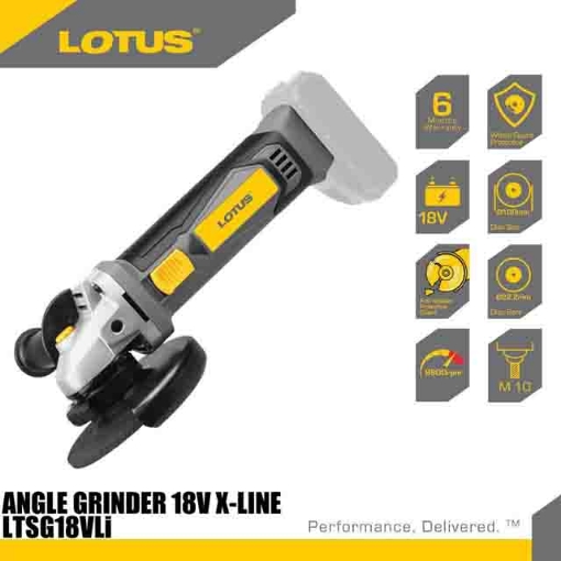 图片 LOTUS Angle Grinder 18V X-LINE LTSG18VLi