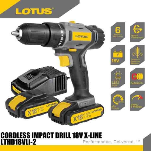 图片 LOTUS Drill/Driver 12V X-LINE LTDD12VLi-2