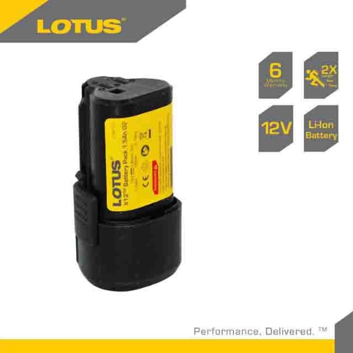 图片 LOTUS Battery 1.5AH X-LINE LTBP12G-1.5