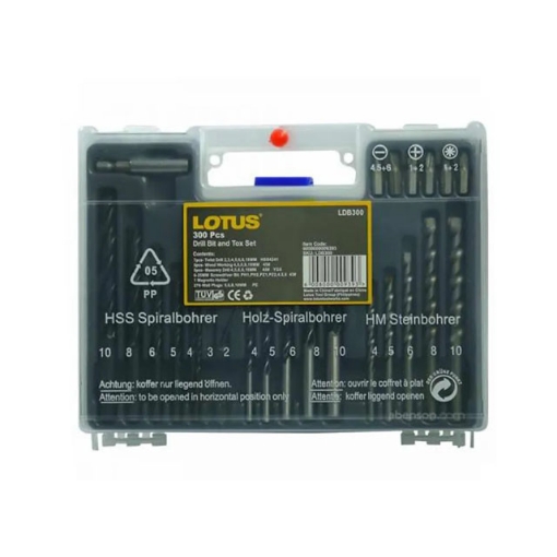 图片 LOTUS Bit & Tox Set 300pcs LTXT300DBX