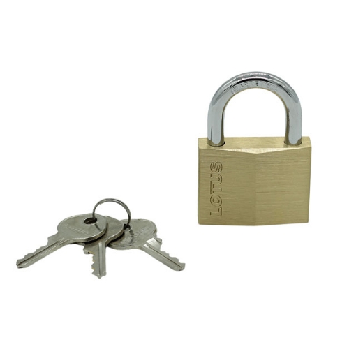 图片 LOTUS Brass Padlock ECO LE 80/30