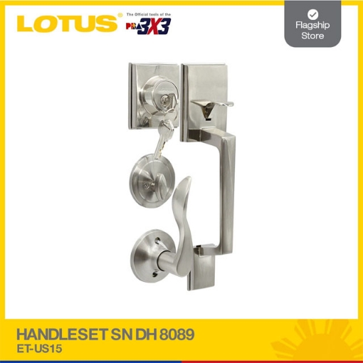 图片 LOTUS Handle Set (Satin Nickel) 8089/ET-US15