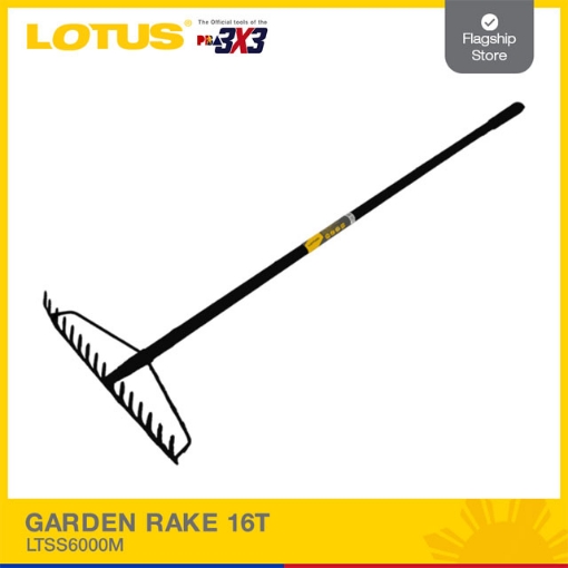 图片 LOTUS Garden Rake (16 Teeth) LTSS6000M