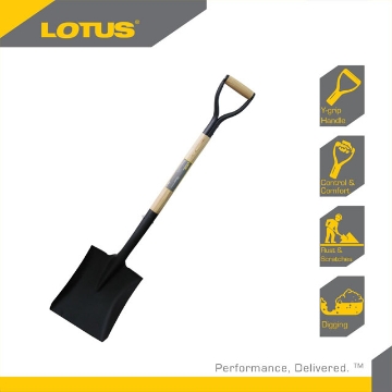 图片 LOTUS Shovel All Steel (Square) LTSS3000M