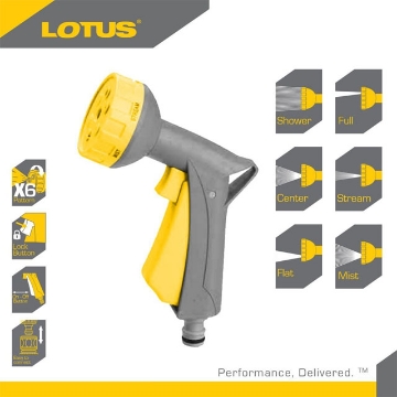 图片 LOTUS Trigger Nozzle 6 Pattern LTGT600SGX