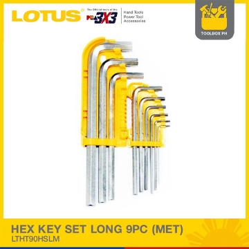 图片 LOTUS Ball Point Hex Key Set 9pc LTHT90BHLM