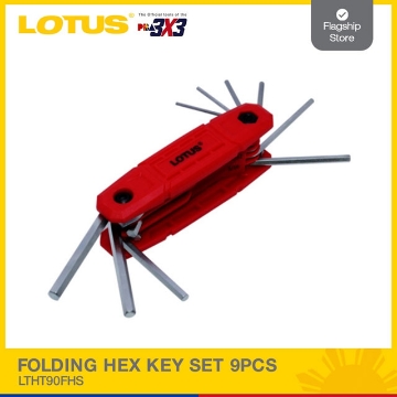 图片 LOTUS 9pc Folding Hex Set (SAE) LTHT90FHS