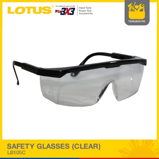 图片 LOTUS Safety Glasses (Clear) LB105C