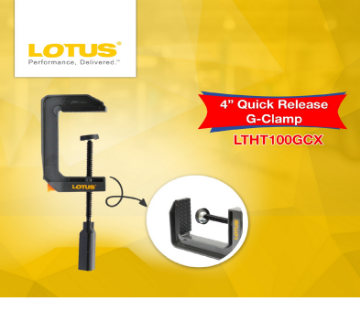 图片 4” Quick Release G Clamp, LTHT100GCX