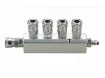 图片 THB Quick Flow 1/2" Manifold - New Improved Steel Body -  Staright Type - 4 Way