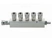 图片 THB Quick Flow 1/2" Manifold - New Improved Steel Body - Straight Type - 5 Way