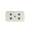 图片 ROYU Surface Type 2 Gang Universal Outlet - REDOU102