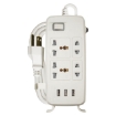 图片 ROYU 1 Main Switch & 3 USB Ports - REDEC634/W