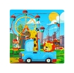 图片 Wooden puzzle pieces children's puzzle pieces Wooden Animal Kindergarten Early Education