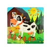 图片 Wooden puzzle pieces children's puzzle pieces Wooden Animal Kindergarten Early Education