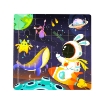 图片 Wooden puzzle pieces children's puzzle pieces Space,Transportation, Mermaid Early Education puzzle