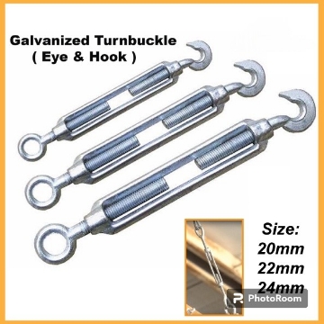 图片 TURNBUCKLE HOOK AND EYE GALVANIZED